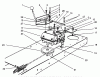 Toro 56190 (10-32) - 10-32 Recycler Rider, 1992 (2000001-2999999) Listas de piezas de repuesto y dibujos TRANSMISSION LINKAGE ASSEMBLY