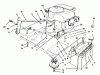 Toro 70040 (8-25) - 8-25 Rear Engine Rider, 1996 (6900001-6999999) Listas de piezas de repuesto y dibujos ENGINE ASSEMBLY
