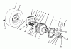 Toro 70040 (8-25) - 8-25 Rear Engine Rider, 1996 (6900001-6999999) Listas de piezas de repuesto y dibujos REAR AXLE ASSEMBLY