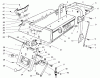 Toro 70040 (8-25) - 8-25 Rear Engine Rider, 1998 (8900001-8999999) Listas de piezas de repuesto y dibujos REAR BODY ASSEMBLY