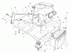 Toro 70041 (8-25) - 8-25 Rear Engine Rider, 1998 (8900001-8999999) Listas de piezas de repuesto y dibujos ENGINE ASSEMBLY