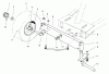 Toro 70041 (8-25) - 8-25 Rear Engine Rider, 1998 (8900001-8999999) Listas de piezas de repuesto y dibujos FRONT AXLE ASSEMBLY
