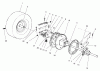 Toro 70041 (8-25) - 8-25 Rear Engine Rider, 1998 (8900001-8999999) Listas de piezas de repuesto y dibujos REAR AXLE ASSEMBLY