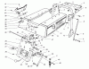 Toro 70041 (8-25) - 8-25 Rear Engine Rider, 1998 (8900001-8999999) Listas de piezas de repuesto y dibujos REAR BODY ASSEMBLY
