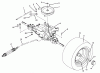 Toro 70140 (12-32) - 12-32 Rear Engine Rider, 1993 (3900001-3999999) Listas de piezas de repuesto y dibujos REAR AXLE ASSEMBLY