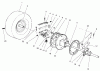 Toro 70044 (8-25) - 8-25 Rear Engine Rider, 1999 (9900001-9999999) Listas de piezas de repuesto y dibujos REAR AXLE ASSEMBLY
