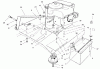 Toro 70044 (8-25) - 8-25 Rear Engine Rider, 2001 (210000001-210999999) Listas de piezas de repuesto y dibujos ENGINE ASSEMBLY