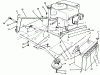 Toro 70060 (8-25) - 8-25 Rear Engine Rider, 1994 (49000001-49999999) Listas de piezas de repuesto y dibujos ENGINE ASSEMBLY
