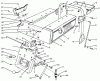 Toro 70060 (8-25) - 8-25 Rear Engine Rider, 1995 (59000001-59999999) Listas de piezas de repuesto y dibujos REAR BODY ASSEMBLY