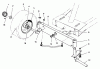 Toro 70060 (8-25) - 8-25 Rear Engine Rider, 1996 (6900001-6999999) Listas de piezas de repuesto y dibujos FRONT AXLE ASSEMBLY