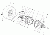 Toro 70060 (8-25) - 8-25 Rear Engine Rider, 1997 (79000001-79999999) Listas de piezas de repuesto y dibujos REAR AXLE ASSEMBLY