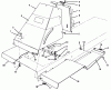 Toro 70120 (12-32) - 12-32 Recycler Rider, 1994 (4900001-4999999) Listas de piezas de repuesto y dibujos FRONT TOWER ASSEMBLY