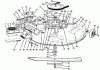 Toro 70120 (12-32) - 12-32 Recycler Rider, 1994 (4900001-4999999) Listas de piezas de repuesto y dibujos MOWER ASSEMBLY-RECYCLER