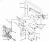Toro 70120 (12-32) - 12-32 Recycler Rider, 1994 (4900001-4999999) Listas de piezas de repuesto y dibujos STAND BAR ASSEMBLY
