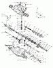 Toro 70120 (12-32) - 12-32 Recycler Rider, 1995 (5900001-5999999) Listas de piezas de repuesto y dibujos PEERLESS TRANSAXLE MODEL NO. 915-019
