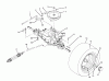 Toro 70120 (12-32) - 12-32 Recycler Rider, 1995 (5900001-5999999) Listas de piezas de repuesto y dibujos REAR AXLE ASSEMBLY