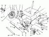 Toro 70120 (12-32) - 12-32 Recycler Rider, 1996 (6900001-6999999) Listas de piezas de repuesto y dibujos FRONT AXLE ASSEMBLY