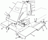 Toro 70080 (10-32) - 10-32 Recycler Rider, 1996 (6900001-6999999) Listas de piezas de repuesto y dibujos FRONT TOWER ASSEMBLY