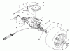 Toro 70081 (11-32) - 11-32 Rear Engine Rider, 1996 (6900001-6999999) Listas de piezas de repuesto y dibujos REAR AXLE ASSEMBLY