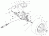 Toro 70084 (12-32) - 12-32 Rear Engine Rider, 1998 (8900001-8999999) Listas de piezas de repuesto y dibujos REAR AXLE ASSEMBLY