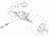Toro 70089 (12-32) - 12-32 Rear Engine Rider, 2000 (000000001-000999999) Spareparts REAR AXLE ASSEMBLY