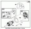 Toro 70100 (10-32) - 10-32 Recycler Rider, 1994 (49000001-49999999) Listas de piezas de repuesto y dibujos ENGINE BRIGGS & STRATTON MODEL 283707-0160-01 #7