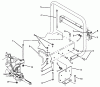 Toro 70100 (10-32) - 10-32 Recycler Rider, 1994 (49000001-49999999) Listas de piezas de repuesto y dibujos STAND BAR ASSEMBLY