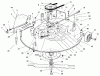 Toro 70122 (8-25) - 8-25 Rear Engine Rider, 1999 (9900001-9999999) Listas de piezas de repuesto y dibujos CUTTING UNIT ASSEMBLY