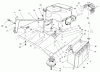 Toro 70122 (8-25) - 8-25 Rear Engine Rider, 1999 (9900001-9999999) Listas de piezas de repuesto y dibujos ENGINE ASSEMBLY