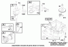 Toro 70122 (8-25) - 8-25 Rear Engine Rider, 1999 (9900001-9999999) Listas de piezas de repuesto y dibujos ENGINE BRIGGS & STRATTON MODEL 195707-0421-E1 #2