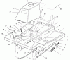 Toro 70122 (8-25) - 8-25 Rear Engine Rider, 2001 (210000001-210999999) Listas de piezas de repuesto y dibujos FRONT BODY ASSEMBLY