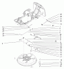 Toro 70125 (13-32G) - 13-32G Rear Engine Rider, 2002 (220000001-220999999) Listas de piezas de repuesto y dibujos DECK SUSPENSION ASSEMBLY