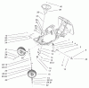 Toro 70125 (13-32G) - 13-32G Rear Engine Rider, 2002 (220000001-220999999) Listas de piezas de repuesto y dibujos FRONT AXLE AND STEERING ASSEMBLY