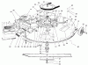 Toro 70171 (12-32) - 12-32 Rear Engine Rider, 1999 (9900001-9999999) Listas de piezas de repuesto y dibujos MOWER ASSEMBLY-RECYCLER
