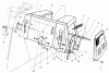 Toro 70183 (13-32) - 13-32 Rear Engine Rider, 1996 (6900001-6999999) Listas de piezas de repuesto y dibujos LINKAGE ASSEMBLY