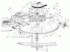 Toro 70183 (13-32) - 13-32 Rear Engine Rider, 1996 (6900001-6999999) Listas de piezas de repuesto y dibujos MOWER ASSEMBLY - RECYCLER