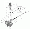 Toro 70184 (13-32H) - 13-32H Rear Engine Rider, 2002 (220000001-220999999) Listas de piezas de repuesto y dibujos TRANSAXLE-HYDRO NO. 106-1840 #2