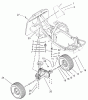 Toro 70184 (13-32H) - 13-32H Rear-Engine Riding Mower, 2003 (230000001-230999999) Listas de piezas de repuesto y dibujos REAR WHEEL ASSEMBLY