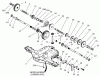 Toro 70185 (G132) - G132 Rear-Engine Riding Mower, 2005 (250000001-250999999) Listas de piezas de repuesto y dibujos CASE ASSEMBLY PEERLESS NO. MST-542D