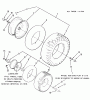 Toro E3-12K602 (112-6) - 112-6 Rear Engine Rider, 1989 Listas de piezas de repuesto y dibujos WHEELS AND TIRES