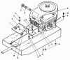 Toro R3-10B404 (110-4) - 110-4 Rear Engine Rider, 1993 (3900001-3999999) Listas de piezas de repuesto y dibujos ENGINE ASSEMBLY
