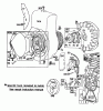 Toro 03104 - 58" Professional, 1980 (0000001-0999999) Listas de piezas de repuesto y dibujos ENGINE BRIGGS & STRATTON MODEL NO. 130232 TYPE NO. 0497-01 #2