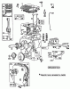 Toro 03108 - 58" Professional, 1981 (1000001-1999999) Listas de piezas de repuesto y dibujos ENGINE BRIGGS & STRATTON MODEL NO. 130232 TYPE NO.0497-01