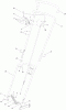 Toro 02600 - HoverPro 400 Mower, 2012 (SN 312000001-312999999) Listas de piezas de repuesto y dibujos HANDLE ASSEMBLY