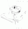 Toro 10502 - 21" Rear Bagging Lawnmower, 1981 (1000001-1999999) Listas de piezas de repuesto y dibujos ENGINE ASSEMBLY