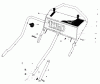 Toro 10502 - 21" Rear Bagging Lawnmower, 1981 (1000001-1999999) Listas de piezas de repuesto y dibujos HANDLE ASSEMBLY