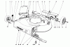 Toro 16113 - Whirlwind II Lawnmower, 1978 (8000001-8999999) Listas de piezas de repuesto y dibujos HOUSING ASSEMBLY MODEL 16009 & 16113
