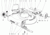 Toro 16277 - Whirlwind Lawnmower, 1979 (9000001-9999999) Listas de piezas de repuesto y dibujos HOUSING ASSEMBLY MODEL 16009 AND 16113