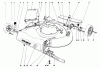 Toro 16155 - Whirlwind II Lawnmower, 1977 (7000001-7999999) Listas de piezas de repuesto y dibujos HOUSING ASSEMBLY MODEL 16067 & 16155