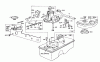 Toro 16240 - Lawnmower, Use 16273, 1975 (5000001-5999999) Listas de piezas de repuesto y dibujos BRIGGS & STRATTON CARBURETOR ASSEMBLY MODEL 390064